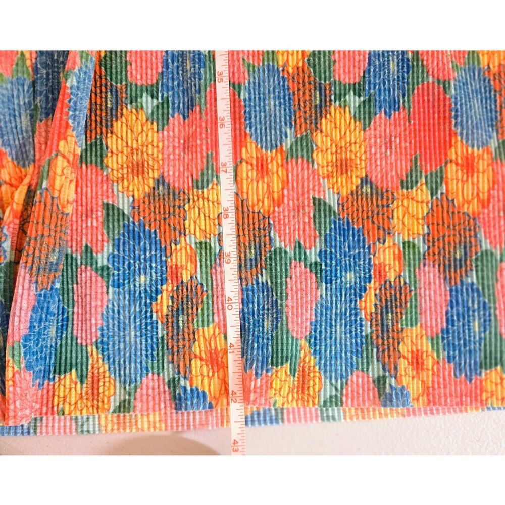 ZARA 2pc Multicolor Summer Floral Pleated Top & Pleated Pants size L - Picture 16 of 16